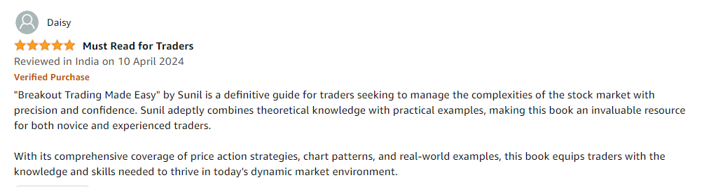Breakout Trading Made Easy CUSTOMER REVIEW 3