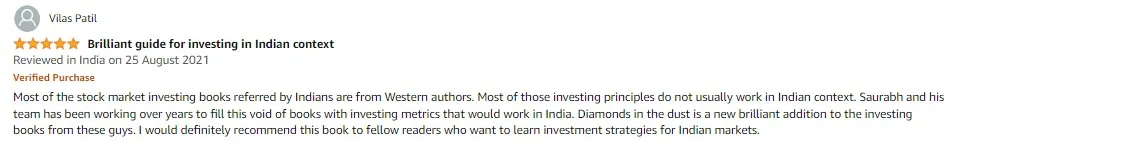 Diamonds in the Dust book review 3