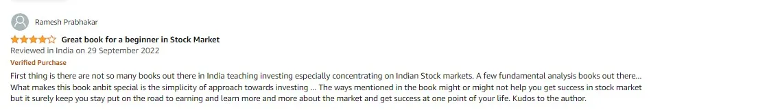 How to Avoid Loss and Earn Consistently in the Stock Market book review 1