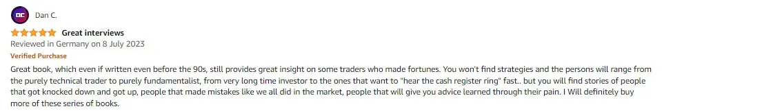 Market Wizards Interviews with Top Traders review 2