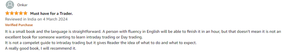 the subtle art of intraday trading customer reviews 3