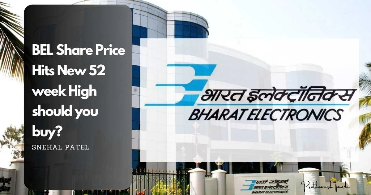 bel share price
